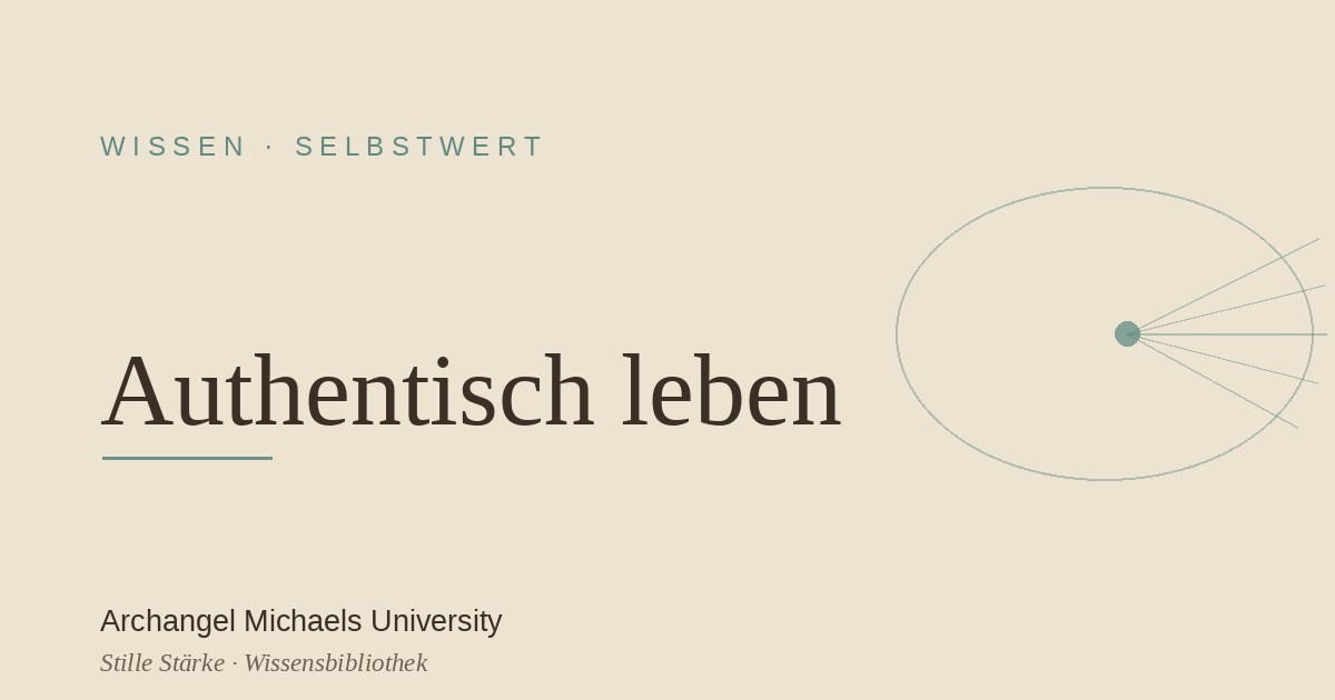 Authentisch leben: zu dir stehen statt gefallen