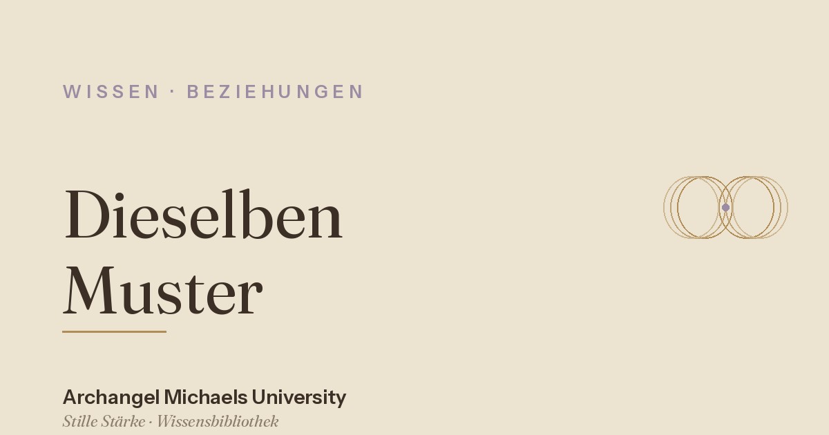 Warum sich Beziehungsmuster wiederholen – und wie du sie durchbrichst