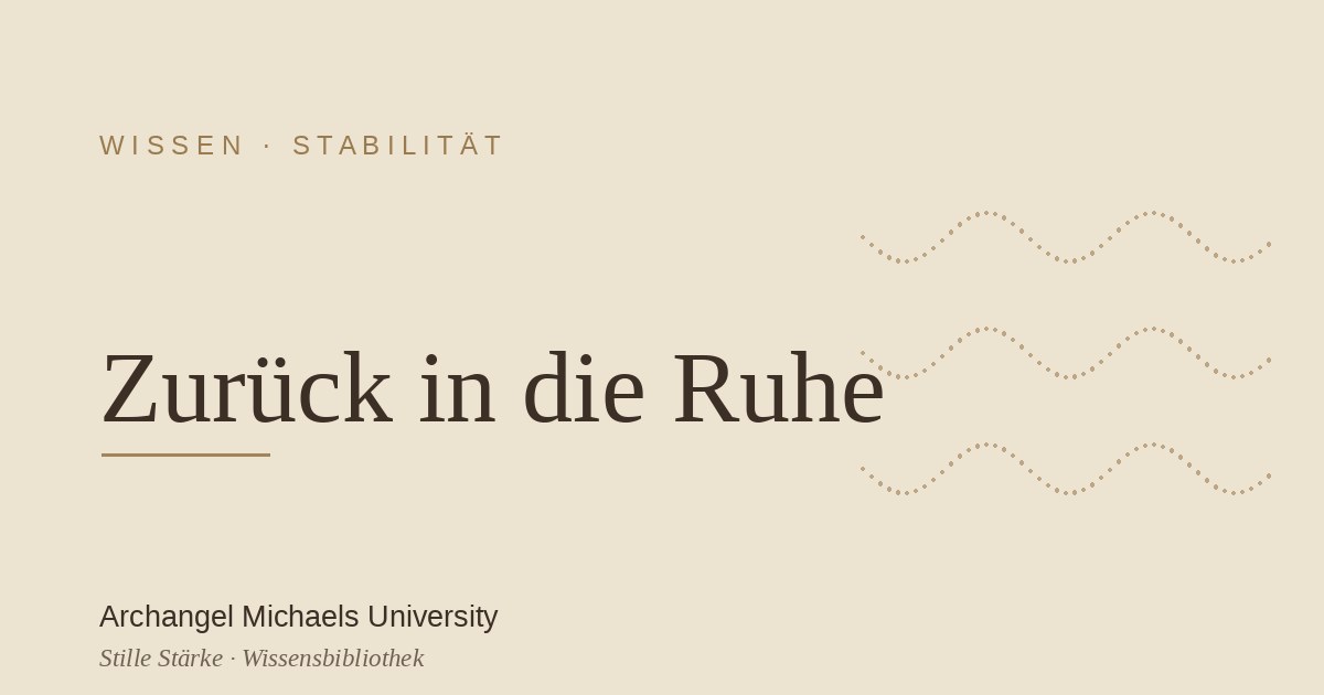 Nervensystem beruhigen: der schnelle Weg zur Ruhe