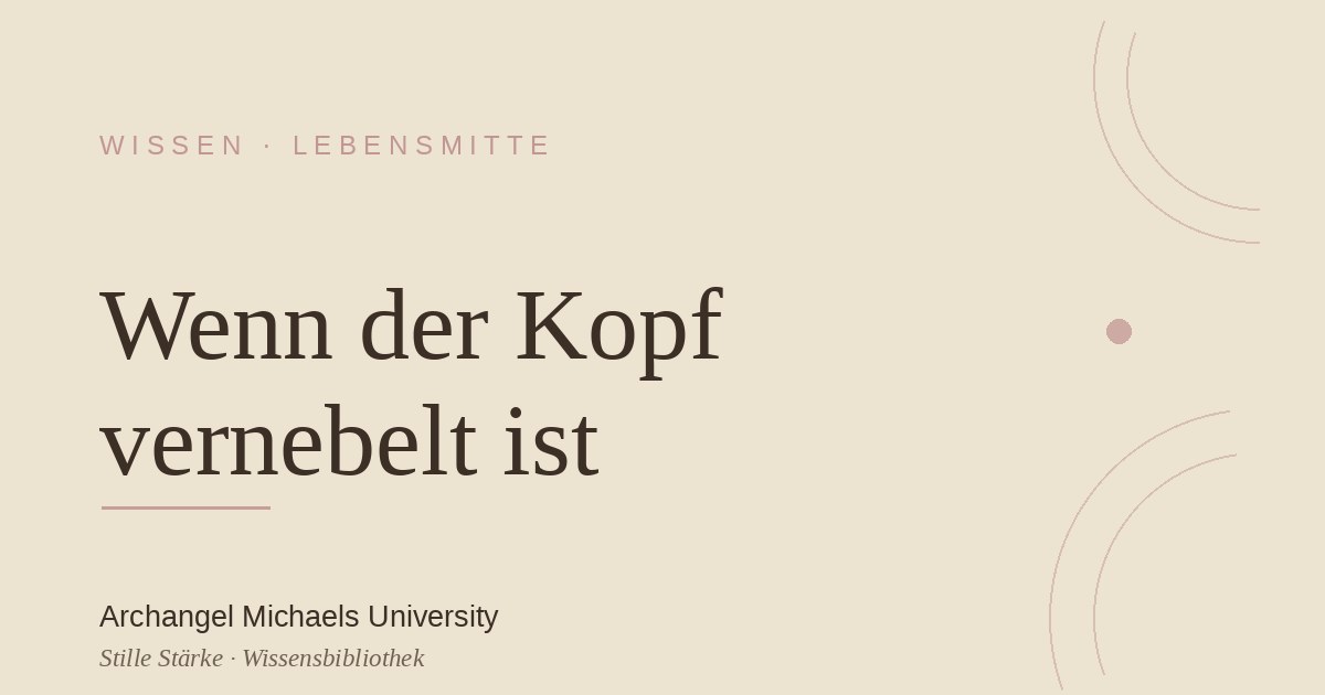 Brain Fog in den Wechseljahren: wenn der Kopf vernebelt ist